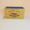 Matchbox Lesney 23 b Berkeley Cavalier Caravan Repro B style Box