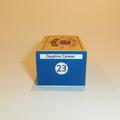 Matchbox Lesney 23 c Bluebird Dauphine Caravan Repro B style Box