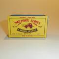 Matchbox Lesney 24a Weatherill Hydraulic Excavator Repro B Style Box