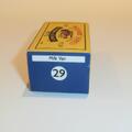 Matchbox Lesney 29a Milk Van Repro Box