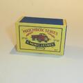 Matchbox Lesney 40a Bedford 7 Ton Tipper Repro Box