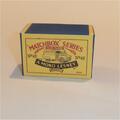 Matchbox Lesney 42 a2 News Van Repro B Style Box