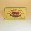 Matchbox Lesney 58 a BEA Coach B style Repro Box