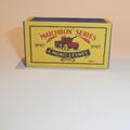 Matchbox Lesney 67a Saladin Armoured Car Repro Box