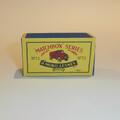 Matchbox Lesney 71a Army Water Tanker B Style Repro Box