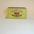 Matchbox Lesney 74a Mobile Canteen Repro Box