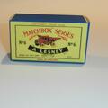 Matchbox Lesney  6 b Euclid Quarry Truck Repro C style Box