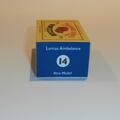 Matchbox Lesney 14 c Lomas Ambulance Repro C style Box