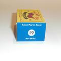 Matchbox Lesney 19 c Aston Martin Racing Car Repro C style Box