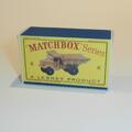 Matchbox  6 b Quarry Truck Repro Box D style