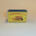 Matchbox 18 c Caterpillar Repro Box D style