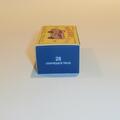 Matchbox 28 b Compressor Truck Repro Box D style
