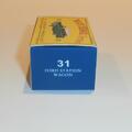 Matchbox Lesney 31 b Ford Station Wagon Repro Box D style