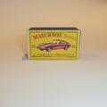 Matchbox 32 b Jaguar XKE E-Type Repro Box D style