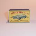 Matchbox Lesney 33 b2 Ford Zephyr III (Green) Repro Box D style