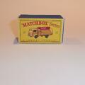 Matchbox 37 b Karrier Coke Truck Repro Box D style