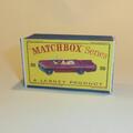 Matchbox Lesney 39 b Pontiac Convertible Repro Box D style