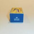 Matchbox 48 b Sports Boat & Trailer Repro Box D style