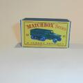 Matchbox Lesney 49 a US Army HalfTrack Repro Box D style