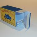 Matchbox 66 b Harley-Davidson Motor Cycle Blue Repro Box D style