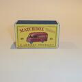 Matchbox 69 a Nestles Van Repro Box D style