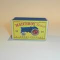 Matchbox 72 a Fordson Major Tractor Repro Box D style