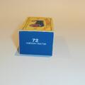 Matchbox 72 a Fordson Major Tractor Repro Box D style