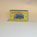 Matchbox 74 a Refreshment Canteen Repro Box D style