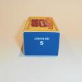 Matchbox Lesney  5 d1 Routemaster London Bus Repro Box