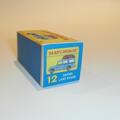 Matchbox Lesney 12 c3 Landrover Safari (blue) Repro Box