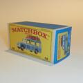 Matchbox Lesney 12 c3 Landrover Safari (blue) Repro Box