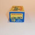 Matchbox Lesney 19d Lotus Racing Car Repro Box