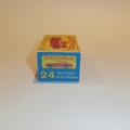 Matchbox Lesney 24c Rolls Royce Silver Shadow Repro Box