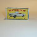 Matchbox Lesney 27d Mercedes Benz 230SL Coupe Repro Box