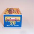 Matchbox Lesney 28 c Jaguar Mk. 10 E-3 Repro Box