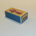 Matchbox Lesney 29 c Fire Pumper Truck Repro Box