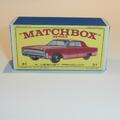 Matchbox Lesney 31c1 Lincoln Continental Repro Box