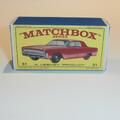 Matchbox Lesney 31c1 Lincoln Continental Repro Box