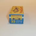 Matchbox Lesney 33c Lamborghini Muira Repro Box