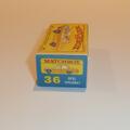 Matchbox Lesney 36c2 Opel Diplomat (Gold) Repro Box