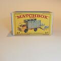 Matchbox Lesney 37 c Dodge Cattle Truck with White Bulls empty Repro E style Box