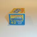 Matchbox Lesney 42b Studebaker Wagon (Blue) Repro Box