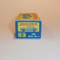 Matchbox Lesney 53c Ford Zodiac Sedan Repro Box