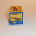 Matchbox Lesney 58b Drott Excavator Repro Box E style