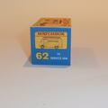 Matchbox Lesney 62 b2 Commer Radio Rentals TV Service Van Repro Box E style