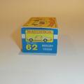 Matchbox Lesney 62c Mercury Cougar Sedan Repro Box