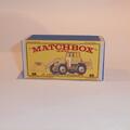 Matchbox Lesney 69 b4 Hatra Tractor Shovel Yellow Repro Box