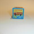 Matchbox Lesney 70b Grit Spreader Repro Box