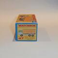 Matchbox Lesney 47c DAF Tipper Container Truck F Style Repro Box