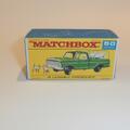 Matchbox Lesney 50c Ford Kennel Truck Repro Box